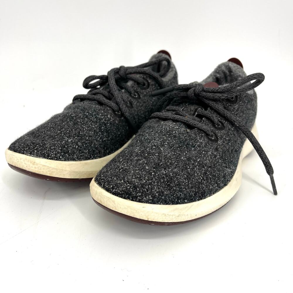 Allbirds Women's Gray‎ Mizzle Sneakers, Knit Fabric Running Shoes, Size 7